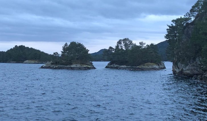 Skjergarden mellom Askvik og Askvikneset. (Ill. foto: Kjetil Vasby Bruarøy)