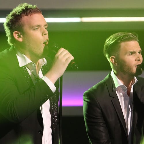 Steffen song «Personal Jesus» med Erik Flaa. (Foto: Kjetil Vasby Bruarøy)