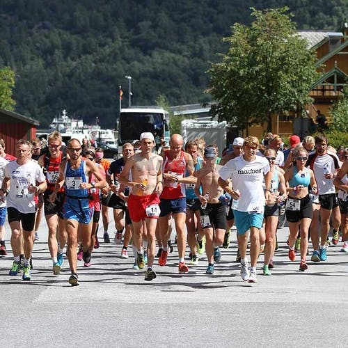 Fleire osingar deltok i Rallarvegsløpet. (Privat foto)