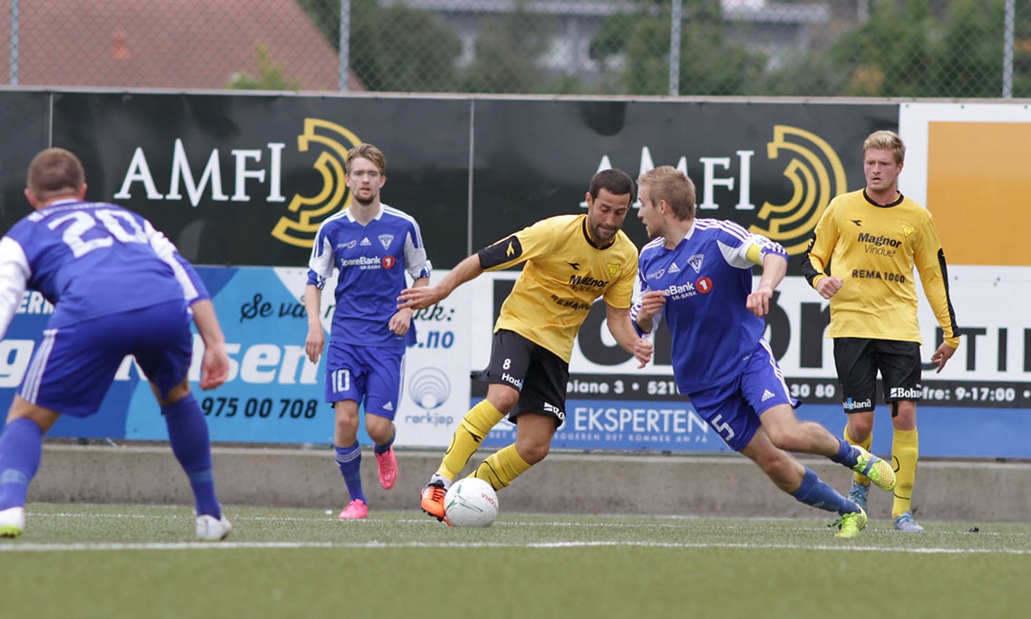 Både Villén og Kanestrøm hadde gode innlegg i 1. omgang. (Foto: KVB)