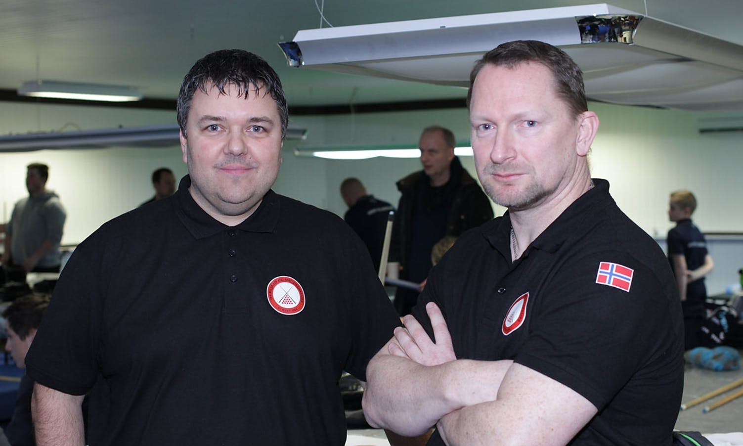 Reiar møtte klubbkamerat Jan Helge i første kamp. (Foto: KVB)
