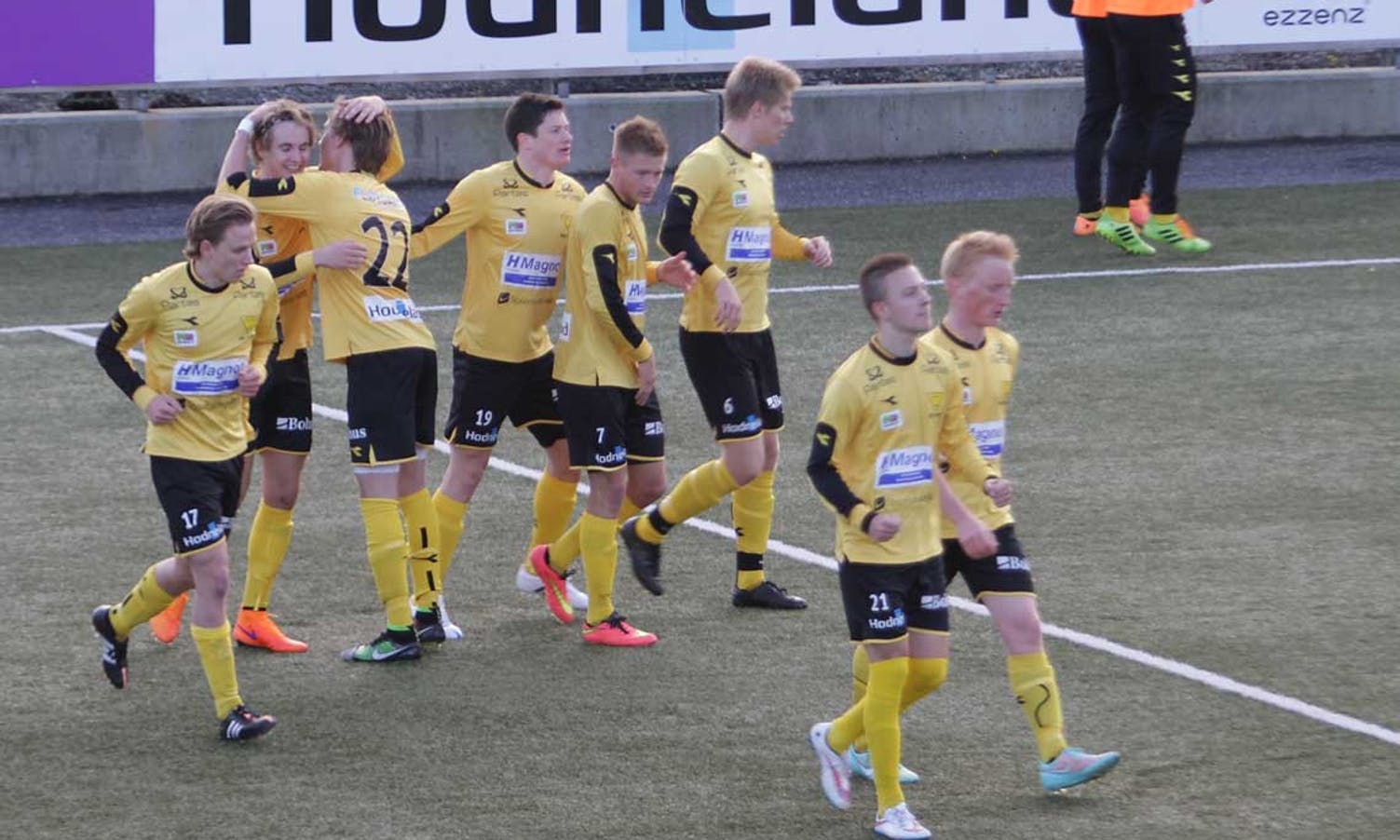 Adrian Valle utlikna til 1-1 i 2. omgang. (Foto: Kjetil Vasby Bruarøy)