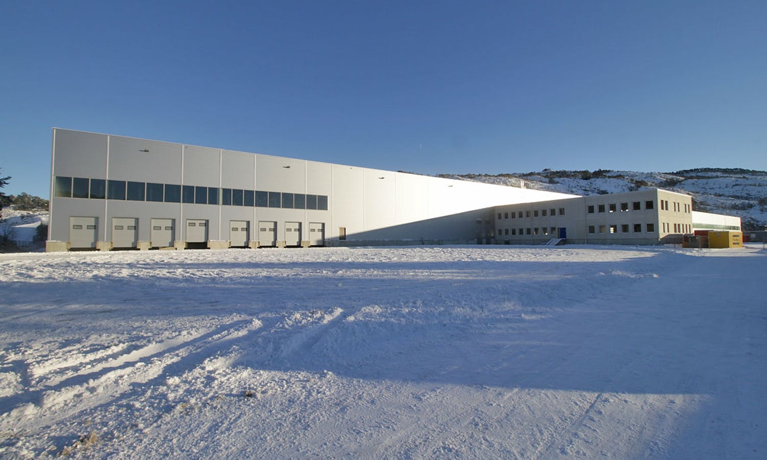 NHP-lageret er på 36.000 + 1000 kvm. (Foto: Kjetil Vasby Bruarøy)