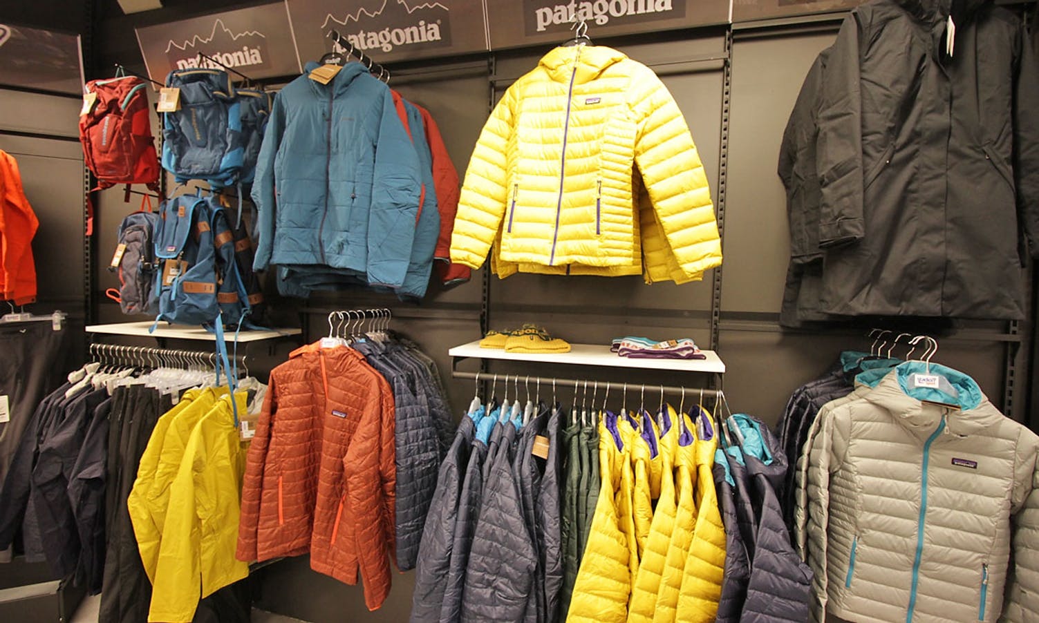 Patagonia er nytt merke i butikken. (Foto: KVB)