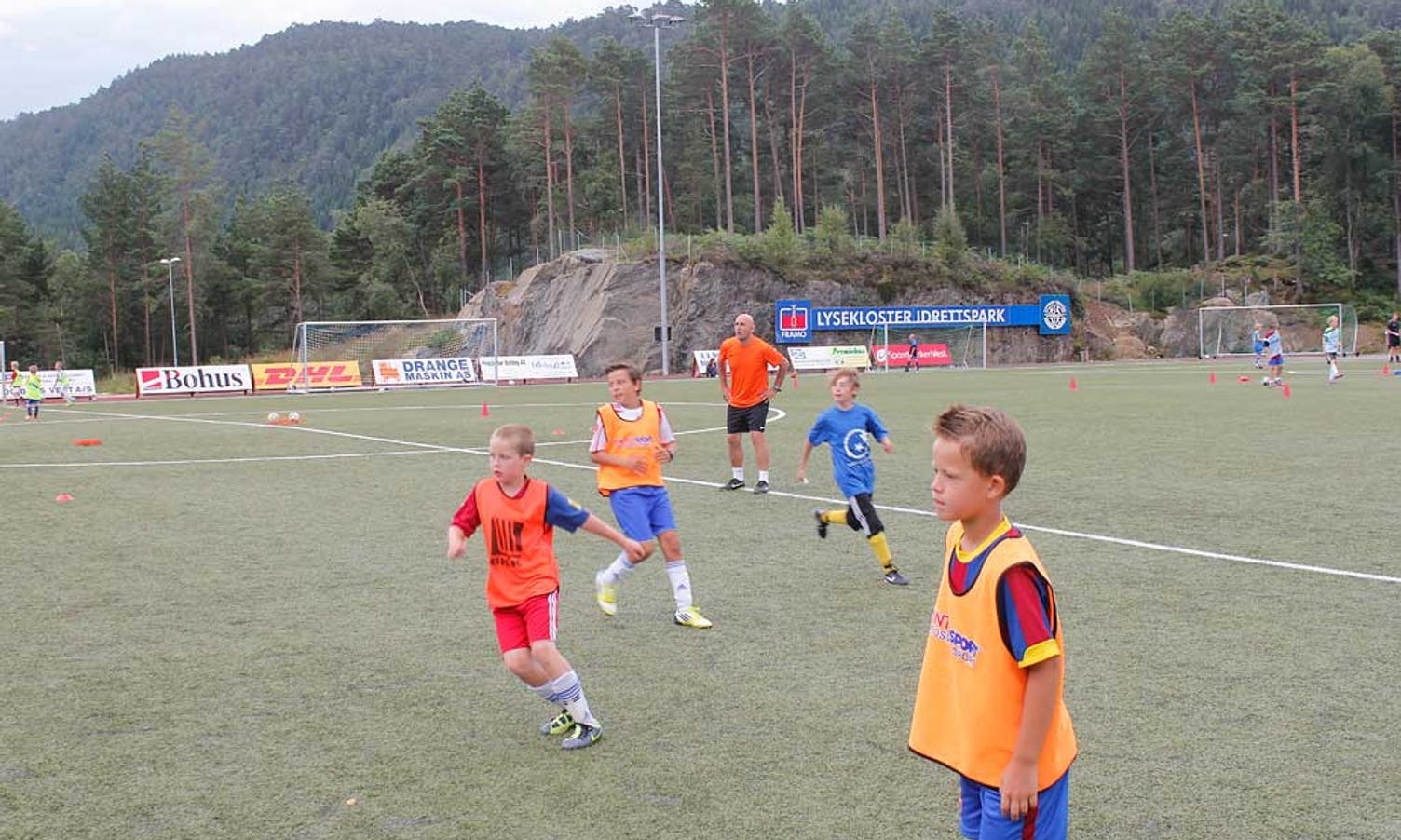 Spansk fotballskule i Lysefjorden (Foto: AH)