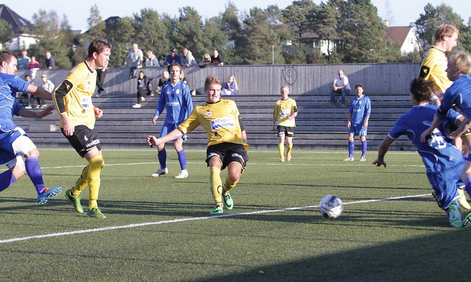 3-0 og hattrick! (Foto: Kjetil Vasby Bruarøy)