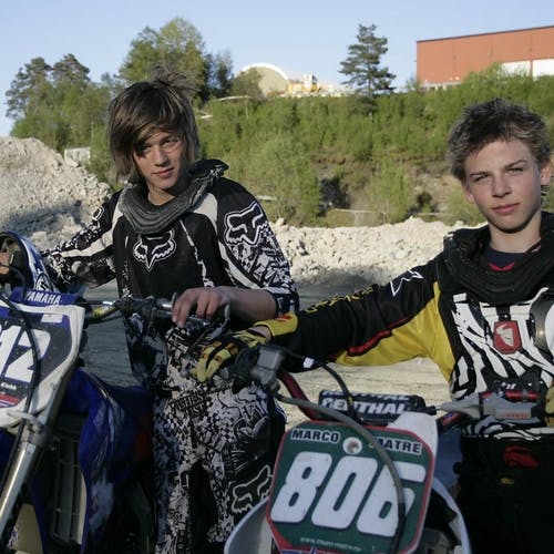 William og Marco i 2009, 14 år gamle. (Foto: Kjetil Vasby Bruarøy)