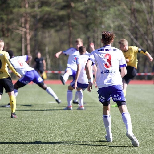 0-0 og stolpeskot av Mikkelsen. (Foto: Bjarte L. Haugland)