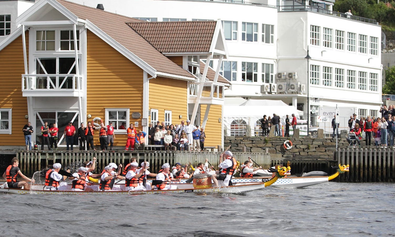 Dragebåtfestivalen blei ein suksess også i 2016. (Foto: KVB)