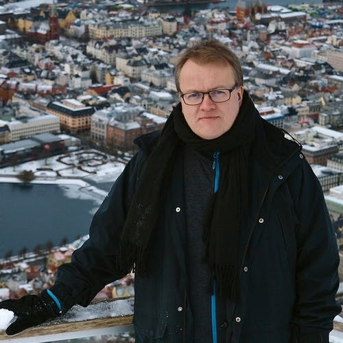 Røssland er oppvaksen på Husnes, men har budd i Os dei siste 14 åra. (Foto: Mangschou)