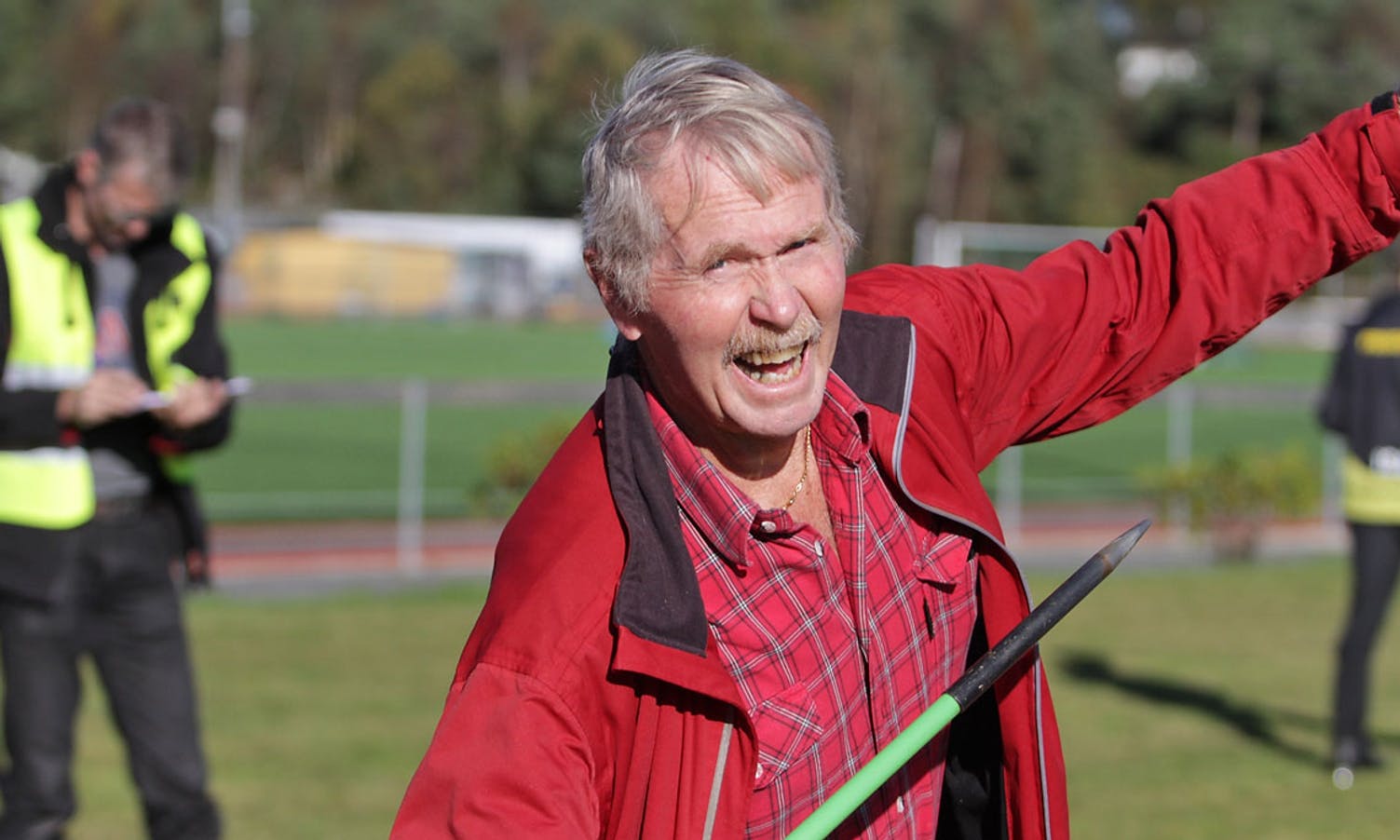 John Lepsøy (84) vil delta neste år. (Foto: KVB)