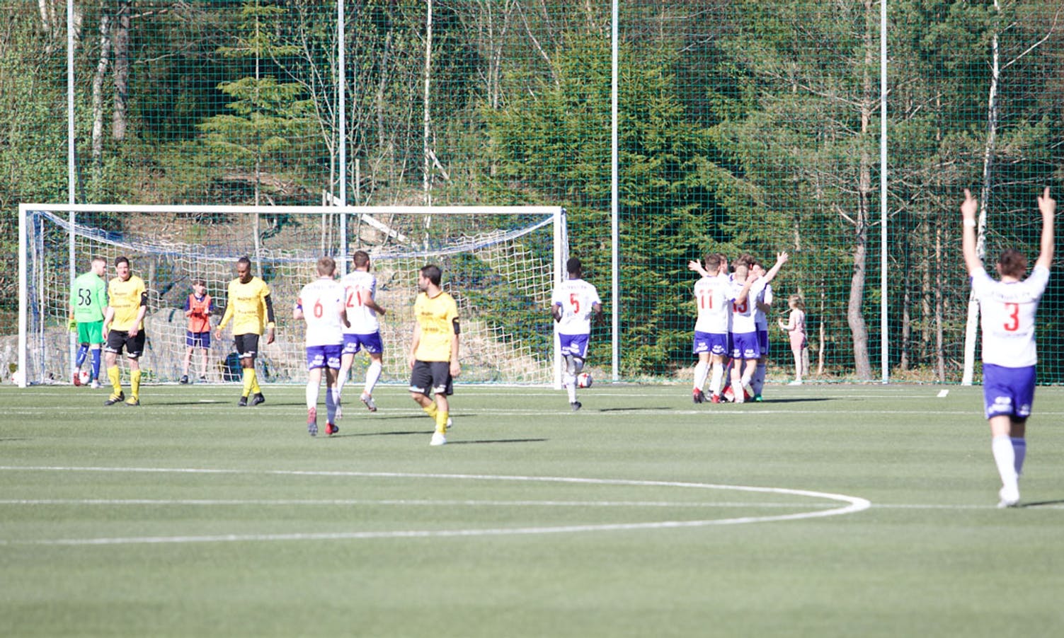 2-0 i første speleminutt. (Foto: Bjarte L. Haugland)