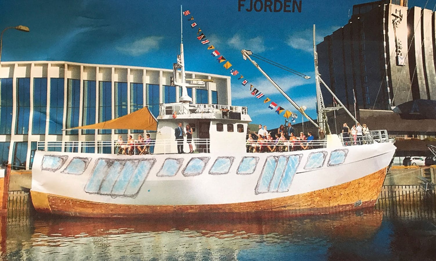 No skal «Hovda» bli restaurantbåt i Bodø.