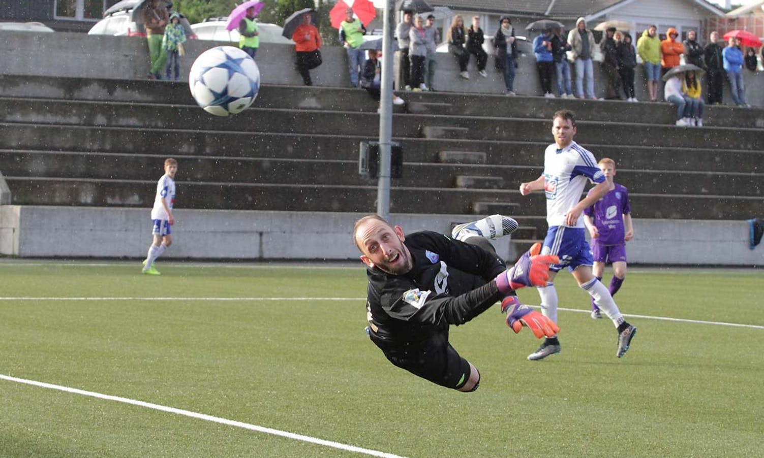 Bartosz Deregowski slo til corner. (Foto: KVB)