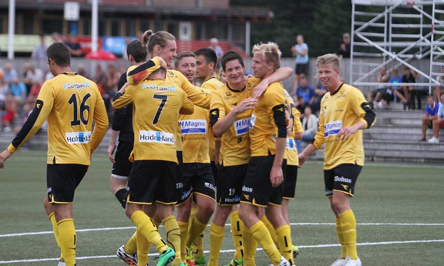 Vestbø sette inn kampen siste mål, 4-1. (Foto: Kjetil Vasby Bruarøy)