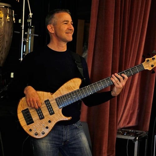 Alessandro Leonzini på bass (foto: AH)