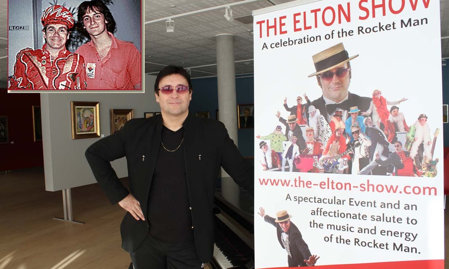 Fire tiår med Elton John