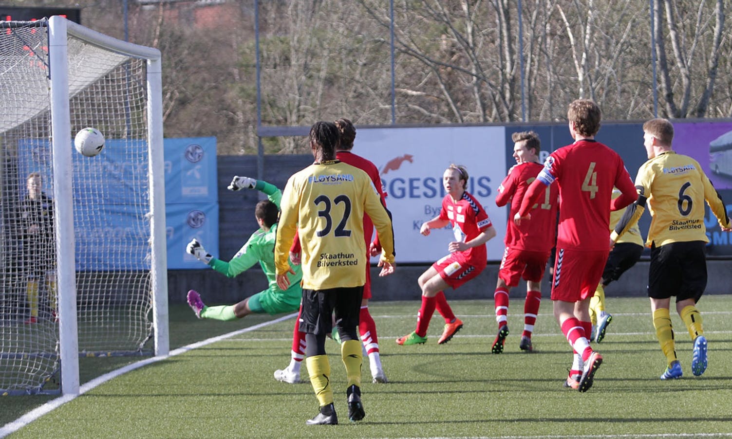 Her set Kanestrøm inn 2-2. (Foto: KVB)