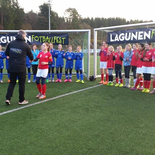 Lenea Hjelle Fløysand fekk, i andre cup på rad, pris for beste spelar i finalen. (Privat foto)