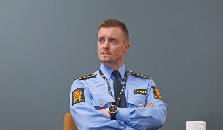Politioverbetjent og straffesaksansvarleg Thomas Juulseth. (Foto: Kjetil Vasby Bruarøy)