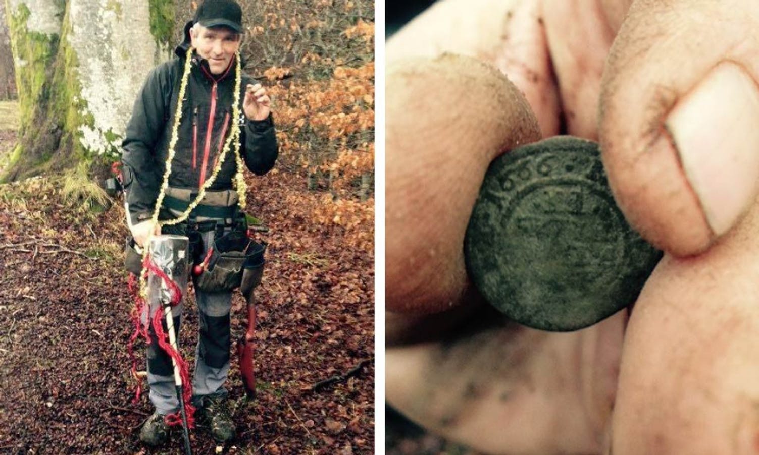 Eirik fann 348 år gamal mynt