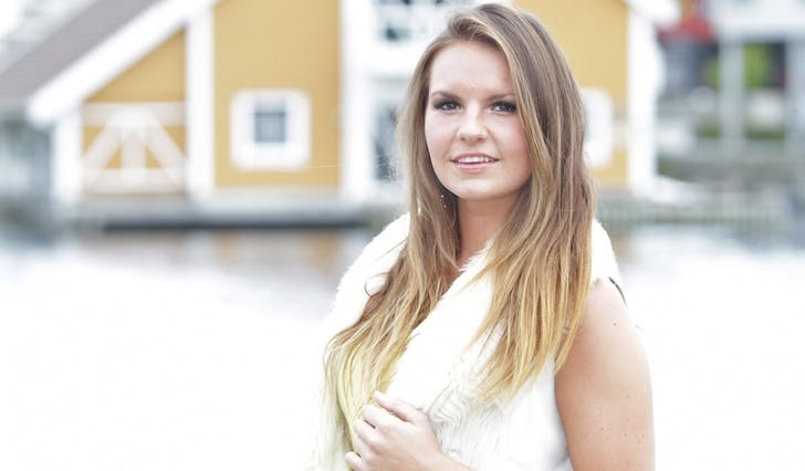 Sandra Hauge frå Os deltar i «Adam søker Eva», som har premiere på TV Norge torsdag. (Foto: Kjetil Vasby Bruarøy)