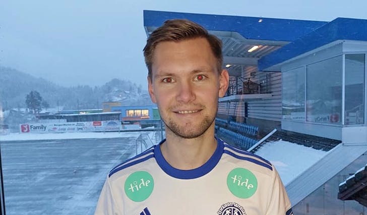 Henrik Andersen har signert ut 2023 med Lysekloster. (Foto: Lysekloster il)