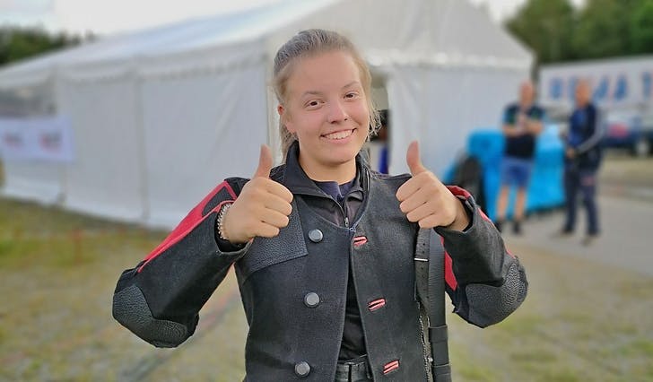 Amalie Evensen, her i LS 2019. (Foto: Privat)