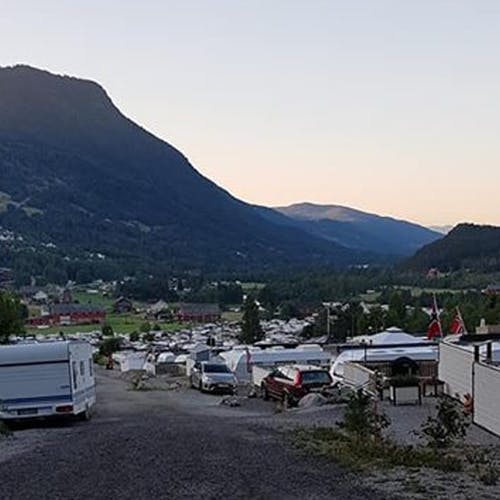 Skytterne lå på Gol campingsenter (foto: Annveig Myklebust Fjellstad)