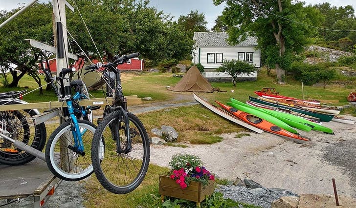 Vidar Øvredal har laga ferieopplegg for ungar før, som her på Vinnesholmen.
