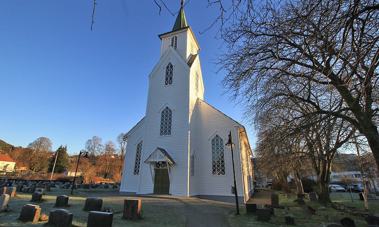 I 2019 skal kyrkja vedlikehaldast innvendig. (Foto: KOG)
