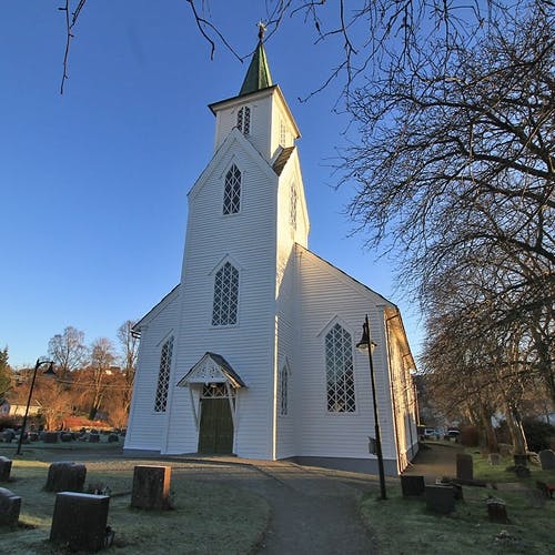 I 2019 skal kyrkja vedlikehaldast innvendig. (Foto: KOG)