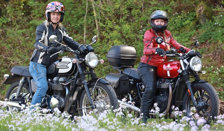 Janet Lepsøy og Eli Johanne Stene er blant 17.000 kvinner i WRWR-nettverket. (Foto: Kjetil Vasby Bruarøy)