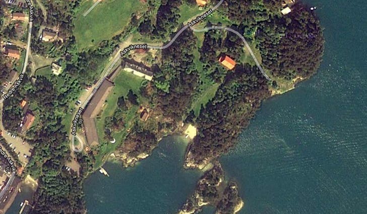 Kommunen kjøper Askvikneset frå Helse Bergen (foto: Google maps)