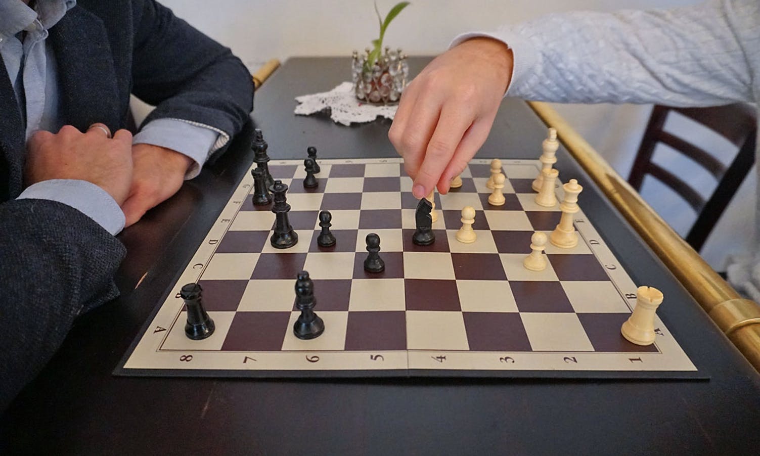 – Sjakk er god hjernetrim. (Foto: KOG)