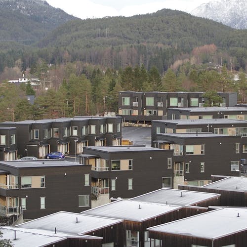 Bøe og Lepsøy Utbygging har selt over 100 hus på 5 år. (Foto: Kjetil Vasby Bruarøy)