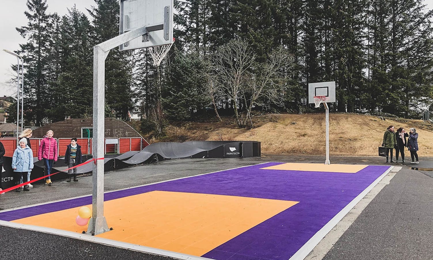 Basketbane. (Foto: ØH)