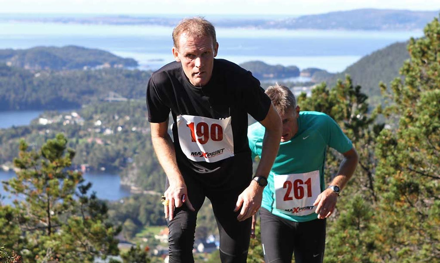 Jan Rolland (12:09) og Kjetil Styrvoll (11:41) kom på 8. og 6. plass i +30 år. (Foto: KVB)