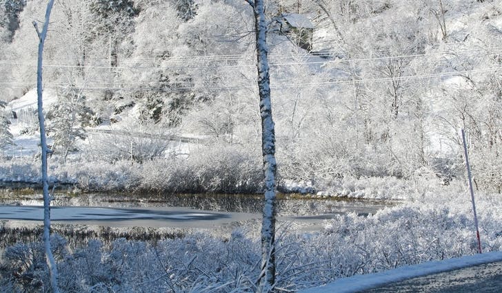 Åsen ein vinterdag. (Ill. foto: Kjetil Vasby Bruarøy)
