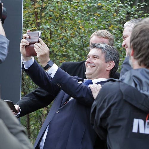 Selfie-kongen Tom-Christer. (Foto: Kjetil Vasby Bruarøy)