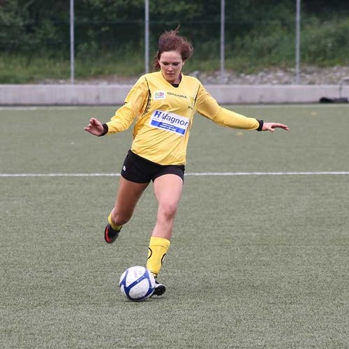 Også 16-åringen Liv M. Herfjord spelte ein god 2. omgang. (Foto: KVB)