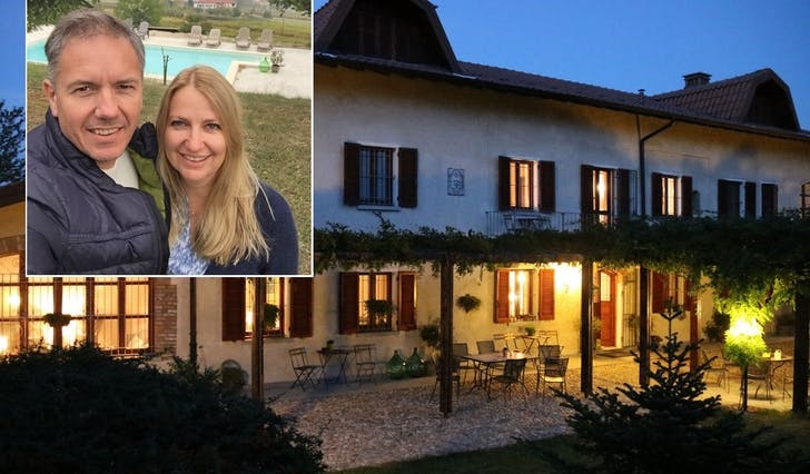 Ekteparet Terje og Liv Heidi Bjørkhaug har blitt medeigar i hotellet Villa Bella Piemonte.