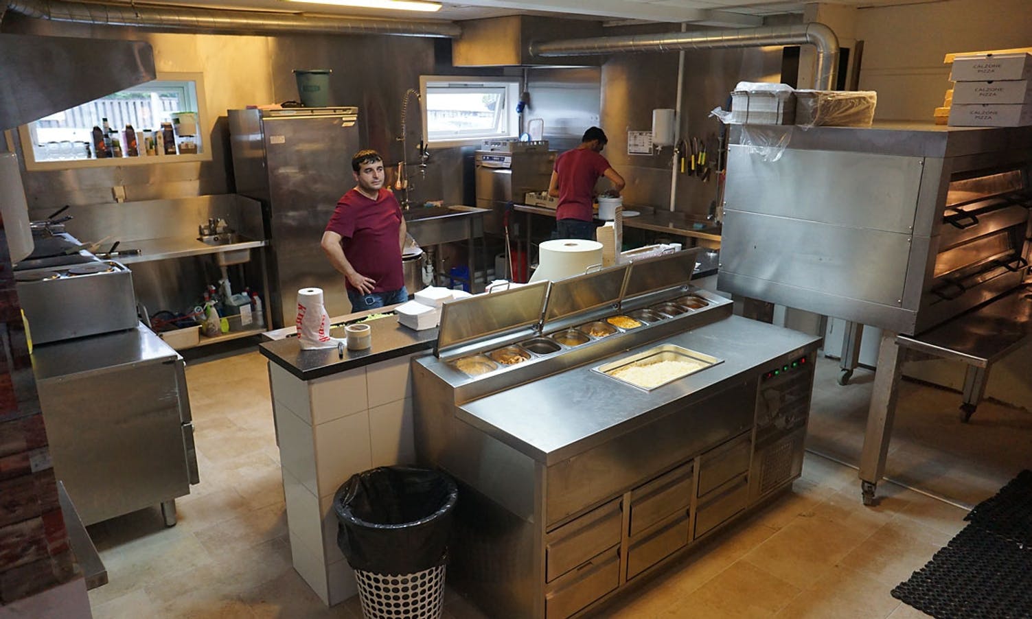 Kjøkkenet er dobla i storleik og innreidd med nytt utstyr. (Foto: KVB)