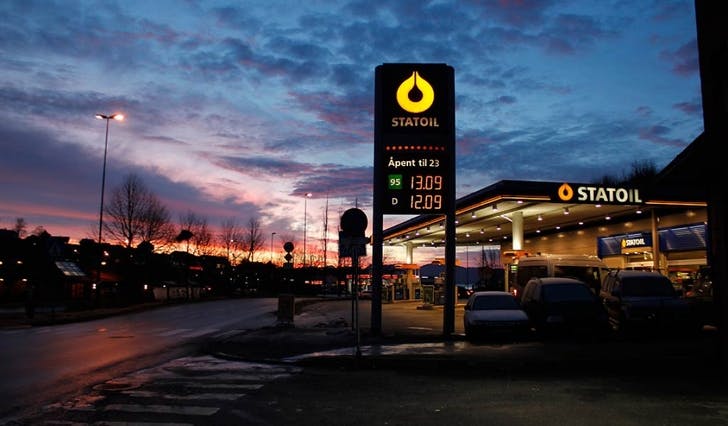 Nyopning pressar prisane på drivstoff (foto: Andris Hamre)