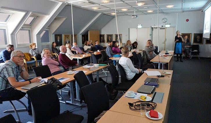 I dag er det workshop med synfaring og ope møte med debatt, i alt 13 timar inkludert lunsj- og middagspausar. (Foto: Kjetil Vasby Bruarøy)