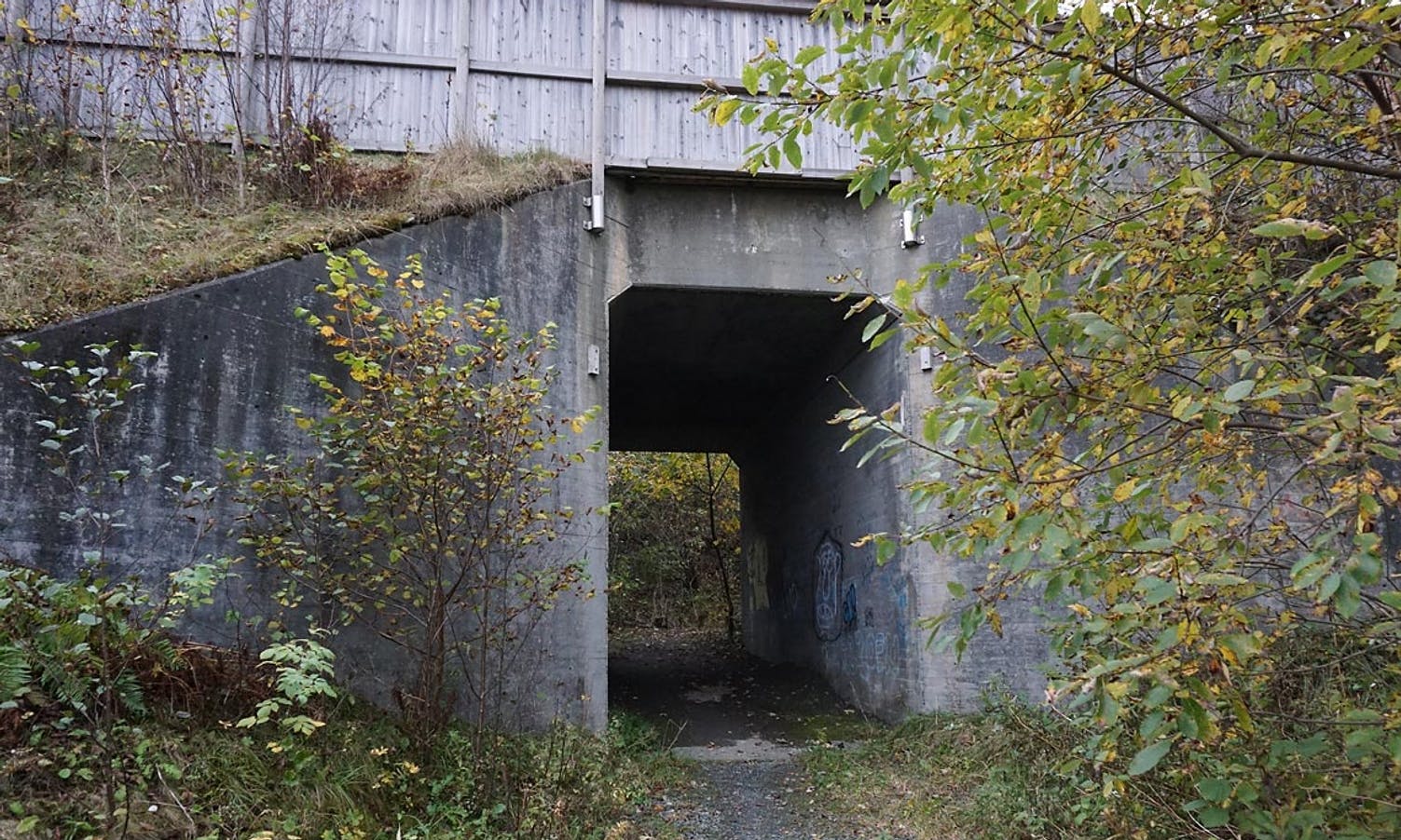Denne tunellen er tryggare. (Foto: KVB)