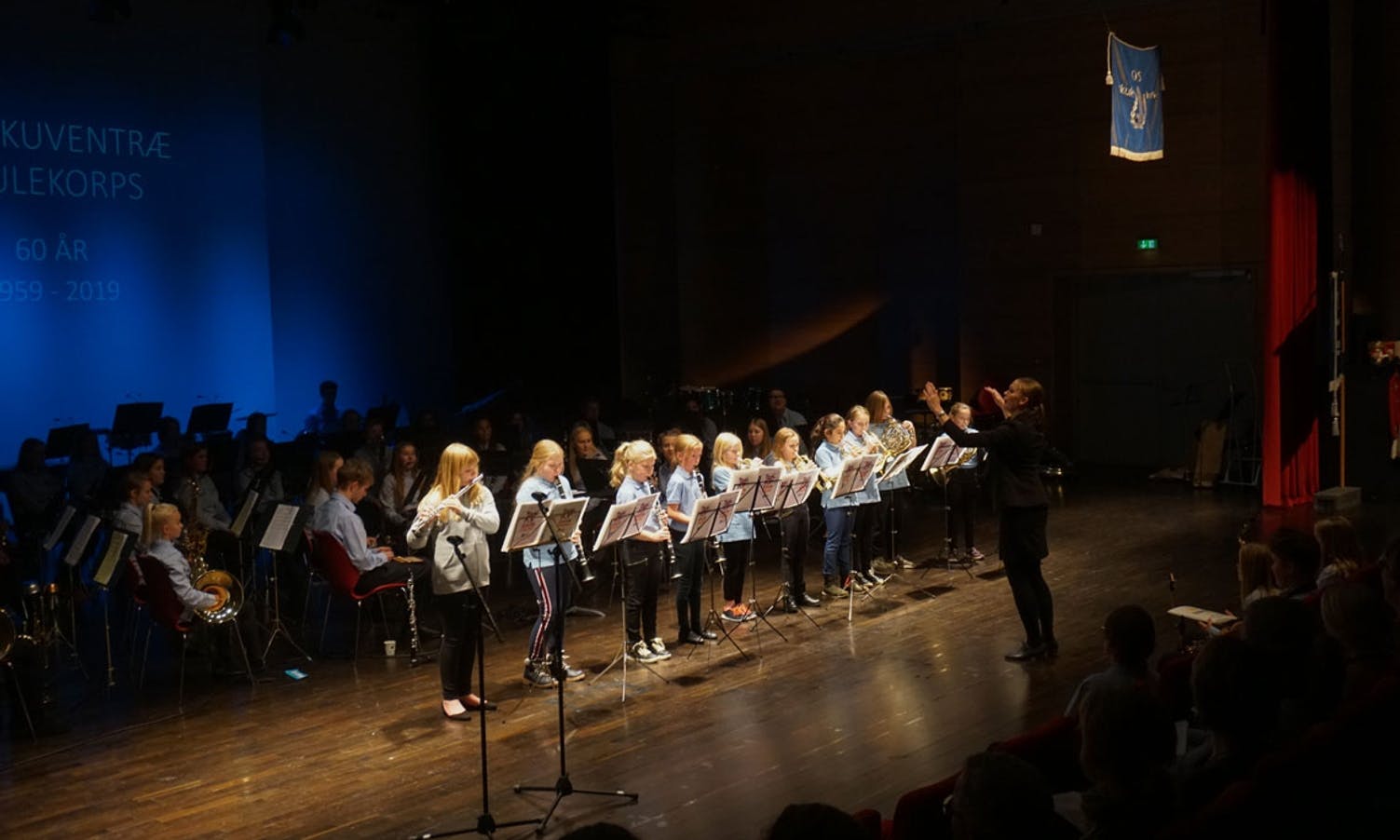 Os skulekorps, jubileumskonsert i Oseana, 10. november 2019. (Foto: LMG)
