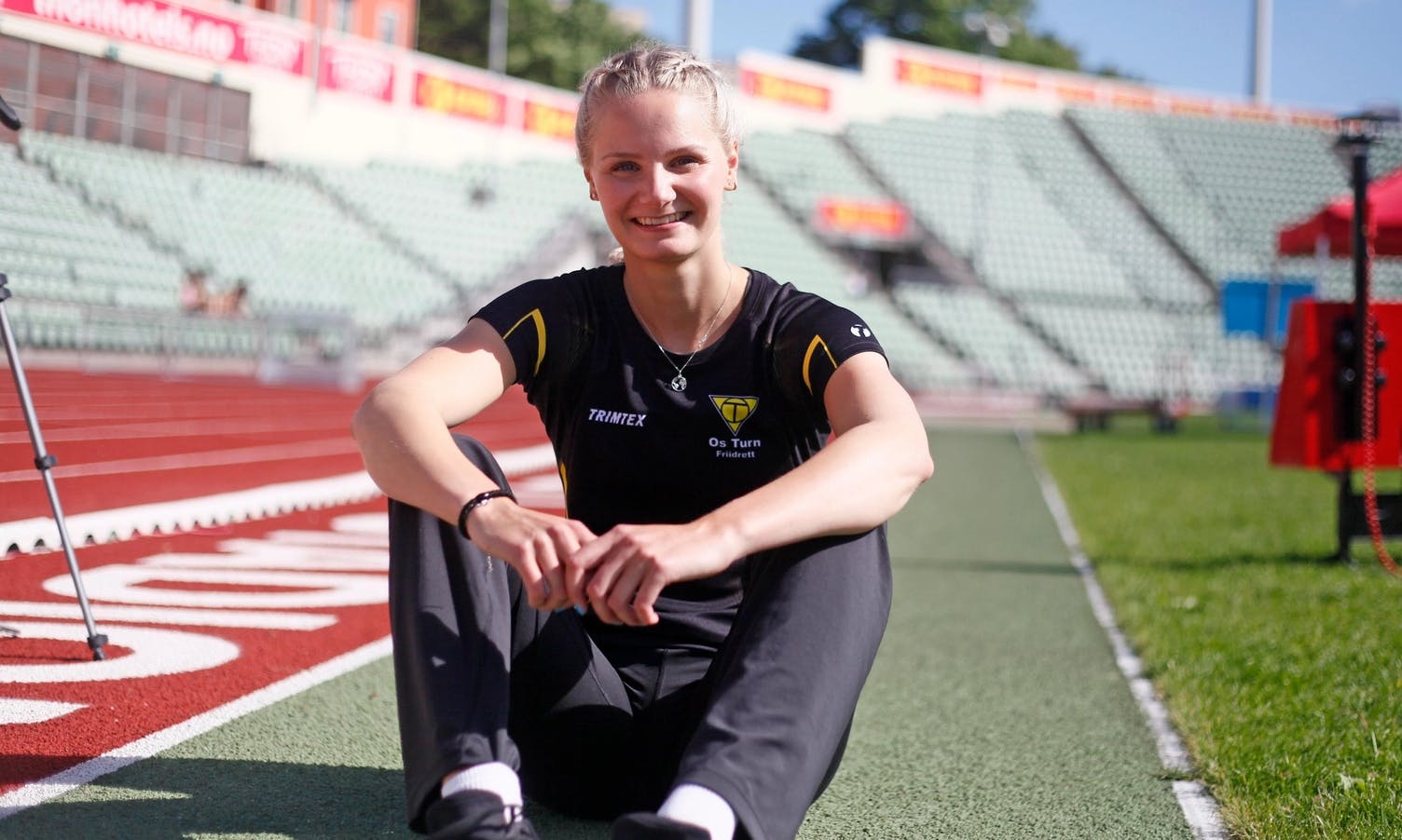 Sofie Olsvold Hausberg, her i Bislett-debuten i 2021. (Foto: Christina Forstrønen Bruarøy)
