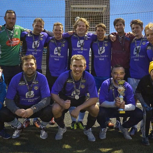 Sunday League Football vann herrar amatør for tredje år på rad. (Foto: KVB)