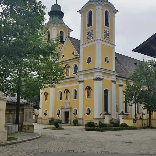 Kyrkja i St Johann. (Foto: Destinasjon Europa)